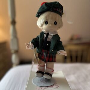 Precious Moments Scottish Little Boy Doll - New